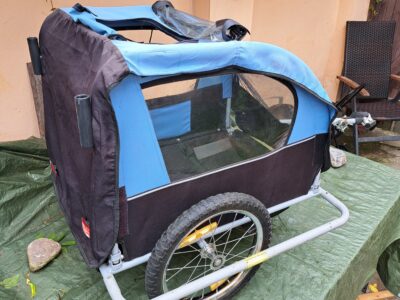 Fahrrad-Anhänger für 2 Kinder
