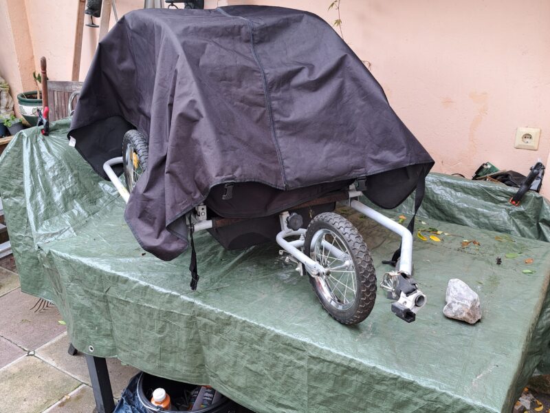 Fahrrad-Anhänger für 2 Kinder