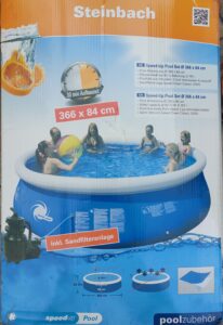 Speed-Up Pool inkl. Sandfilteranlage